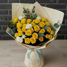 Букет цветов из:  Розы в Октябрьском Красноярского края