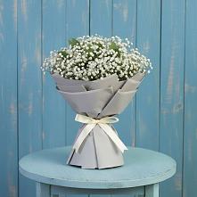 Букет цветов из:  Гипсофила в Октябрьском Красноярского края