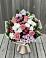 Букет цветов из: Альстромерии, Гвоздики, Розы и Хризантемы в Октябрьском Красноярского края