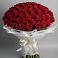 Букет 101 Красная роза Блэк Мэджик в Октябрьском Красноярского края