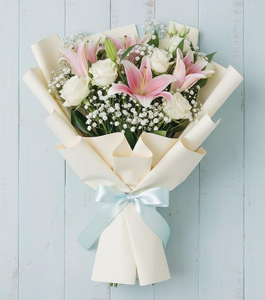 Букет цветов из: Лилии в Октябрьском Красноярского края