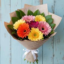 Букет цветов из:  Герберы в Октябрьском Красноярского края