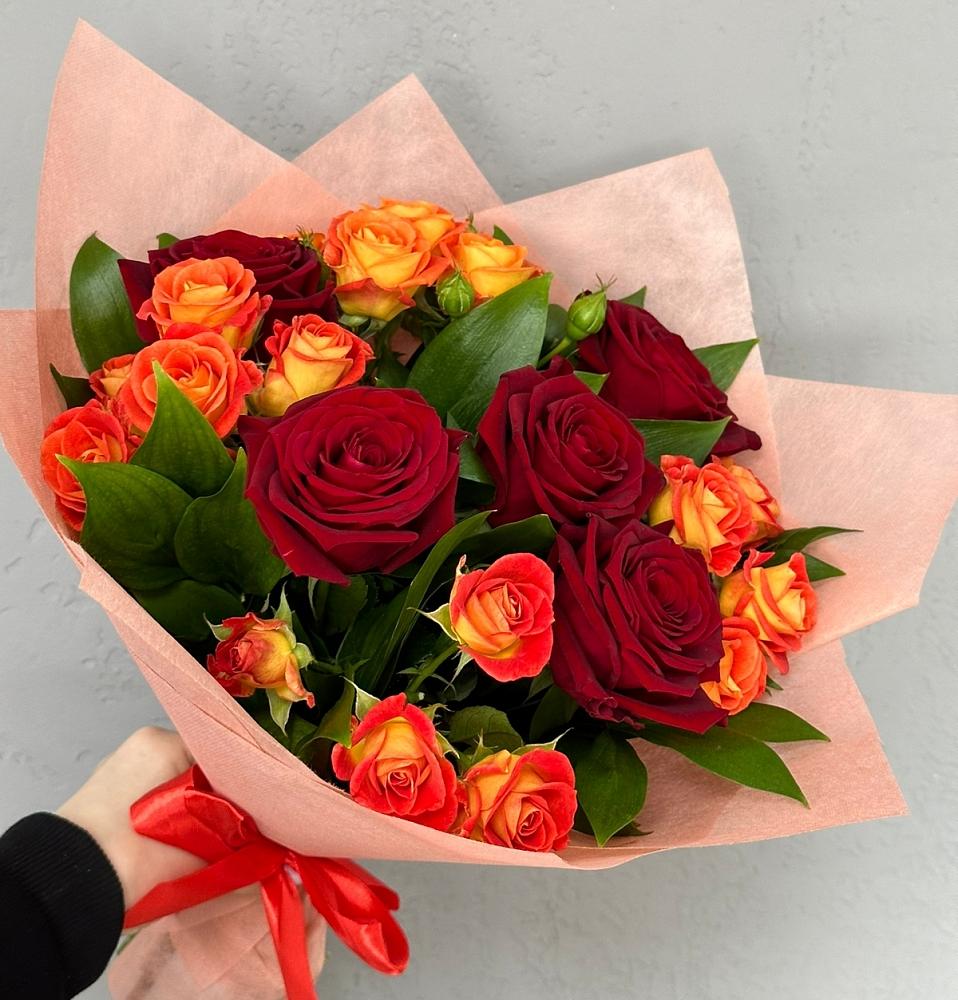 Букет Любовь и восторг в Октябрьском Красноярского края