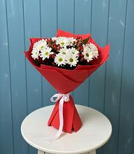 Букет цветов из:  Хризантемы #REPLACE_PRED# Октябрьском Красноярского края