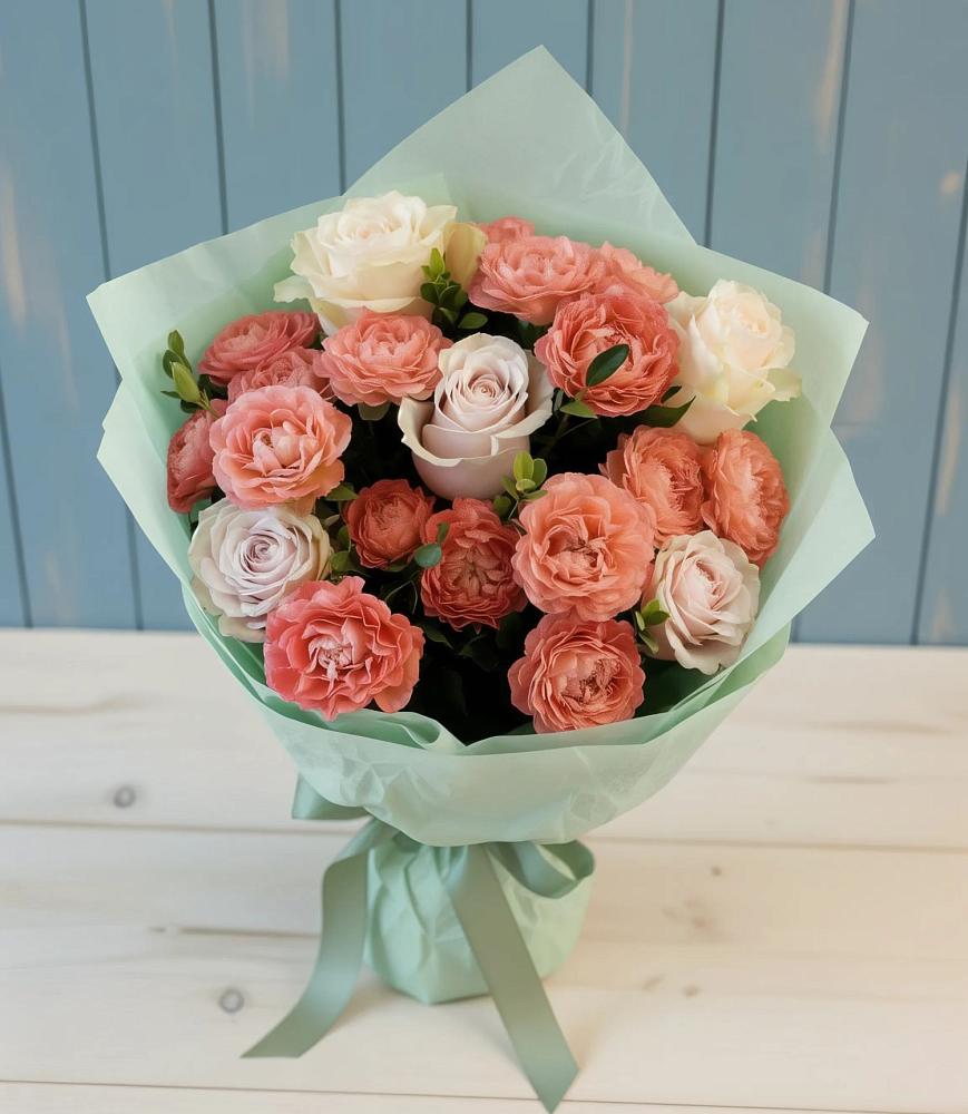 Букет цветов из: Розы в Октябрьском Красноярского края