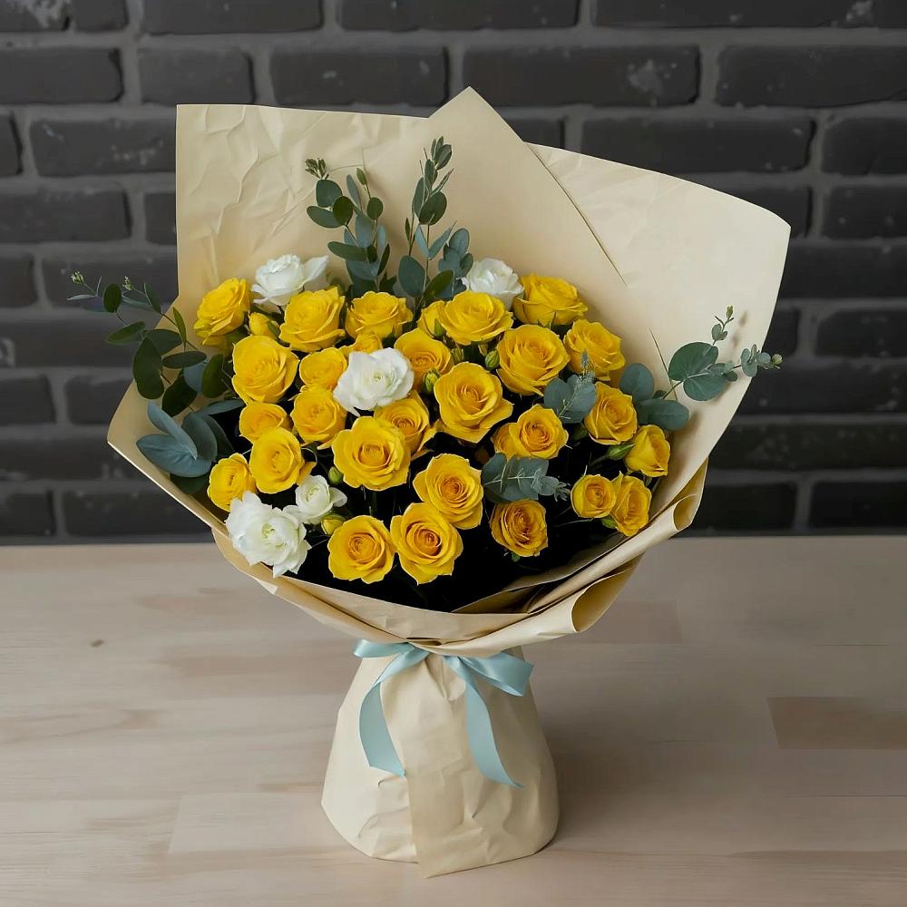 Букет цветов из: Розы в Октябрьском Красноярского края