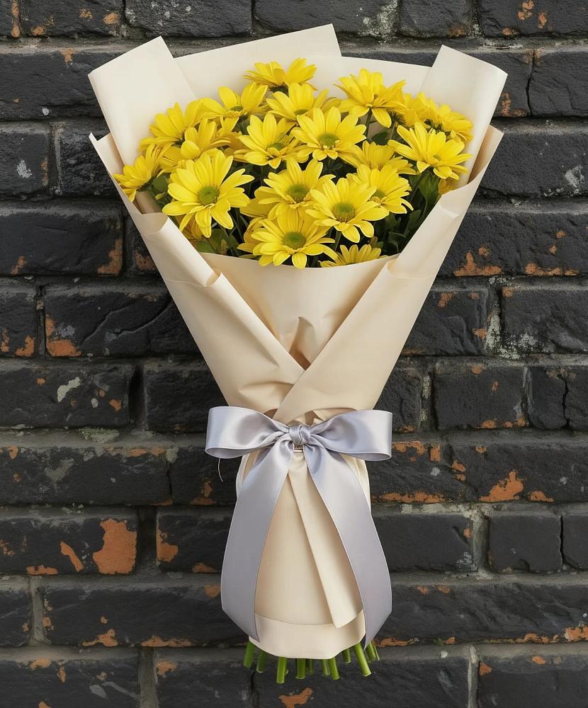 Букет цветов из: Хризантемы в Октябрьском Красноярского края