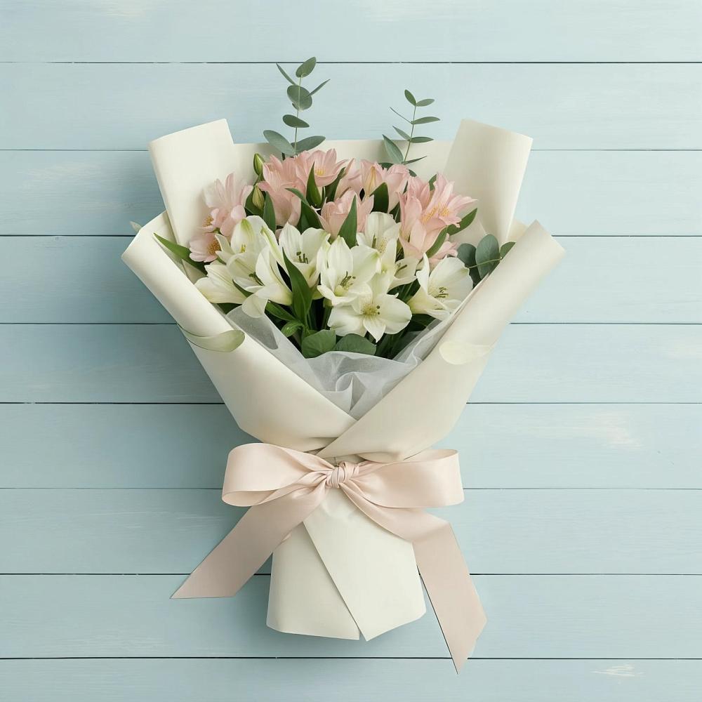 Букет цветов из: Альстромерии в Октябрьском Красноярского края