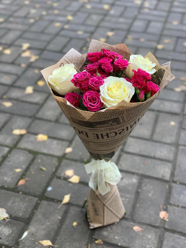 Букет цветов из: Розы в Октябрьском Красноярского края