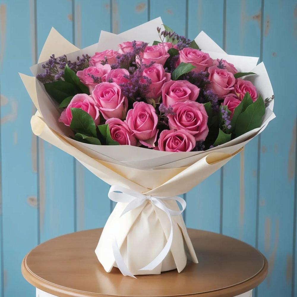 Букет цветов из: Розы в Октябрьском Красноярского края