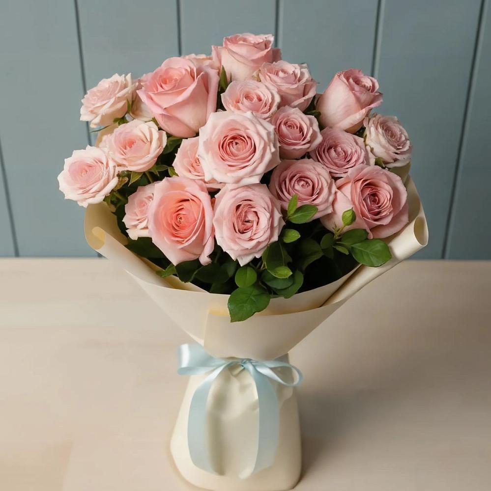 Букет Розовый шарм в Октябрьском Красноярского края