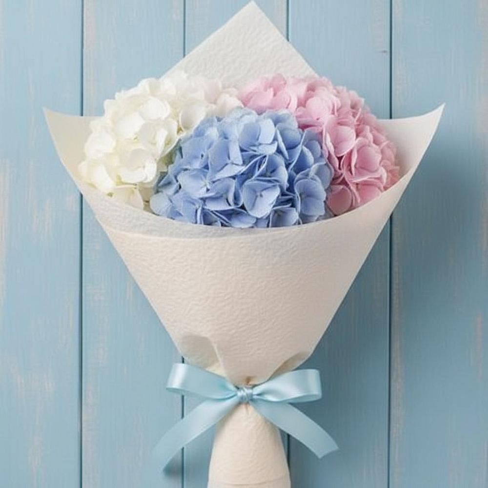 Букет цветов из: Гортензия в Октябрьском Красноярского края