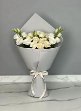 Букет цветов из:  Розы и Лизиантусы #REPLACE_PRED# Октябрьском Красноярского края